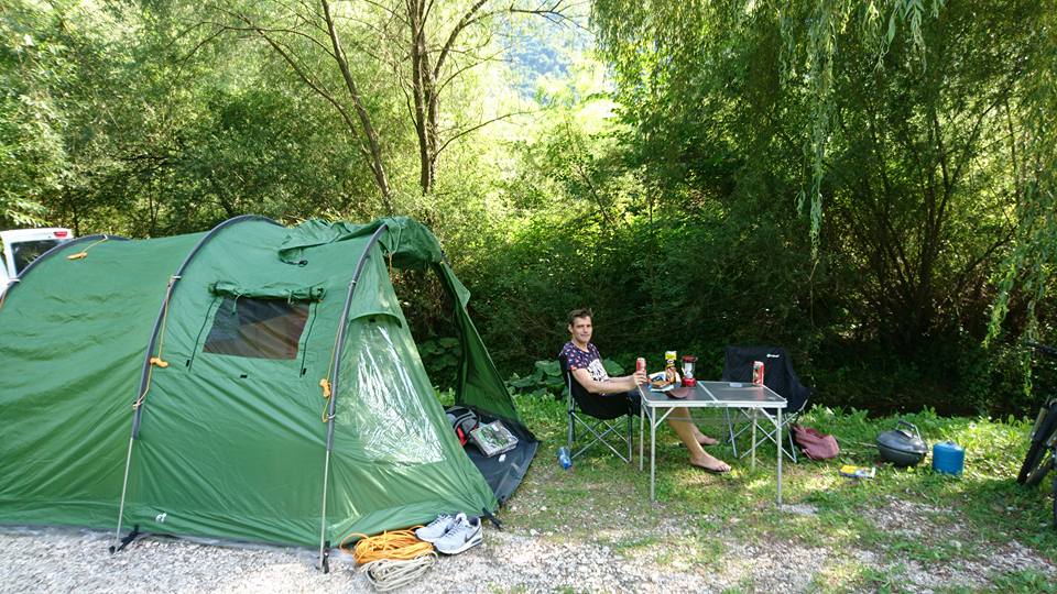 Reizen in Slovenië - Reisgelukjes- camp vili volarje tolmin