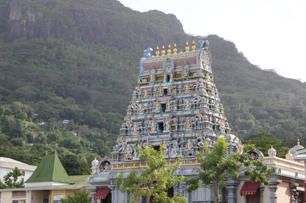 Hindoestaanse tempel op Mahe