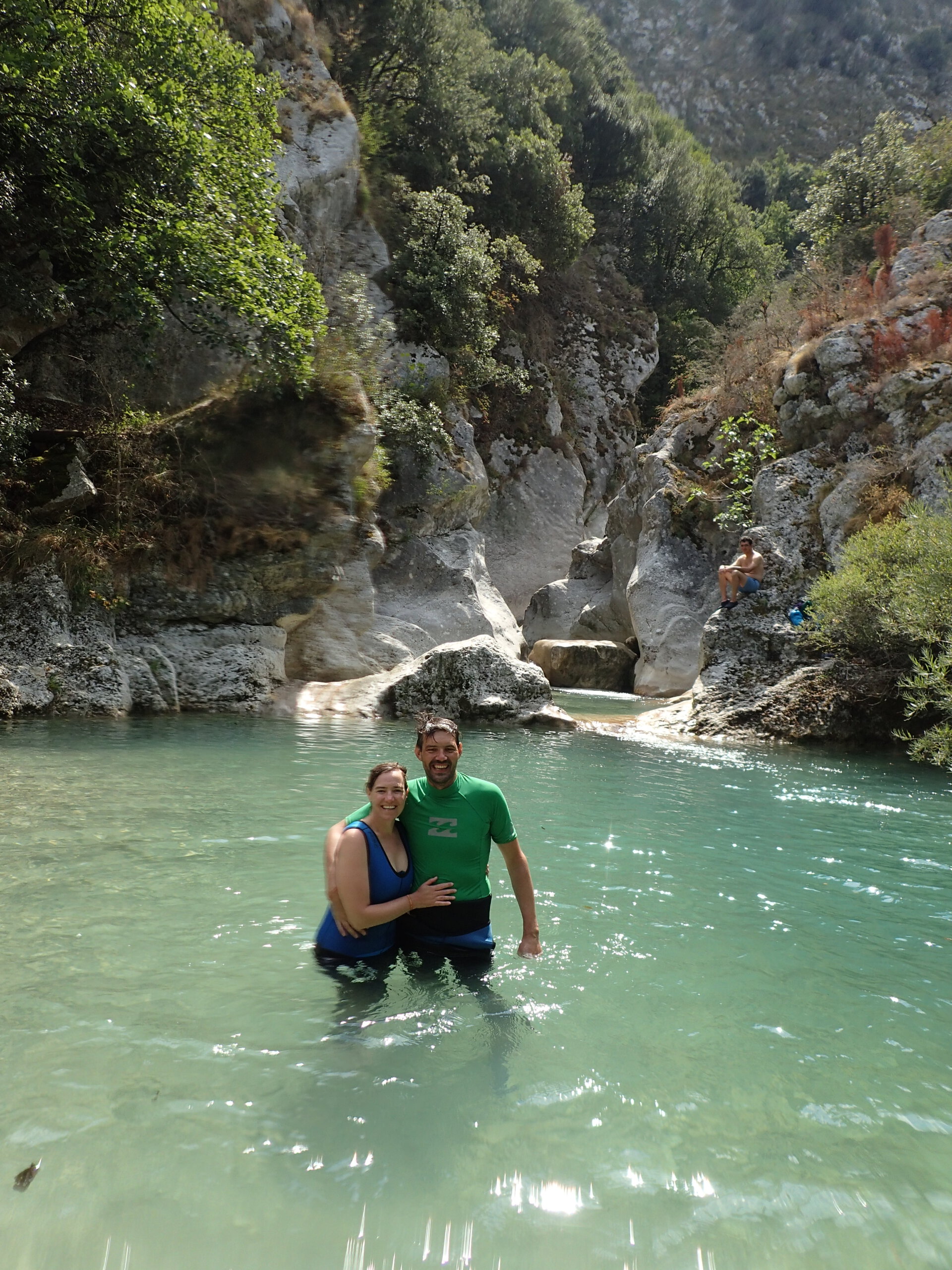 We did it: 3 uur canyoning door Gourge du Ray