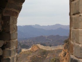 Chinese muur bij Jinshanling