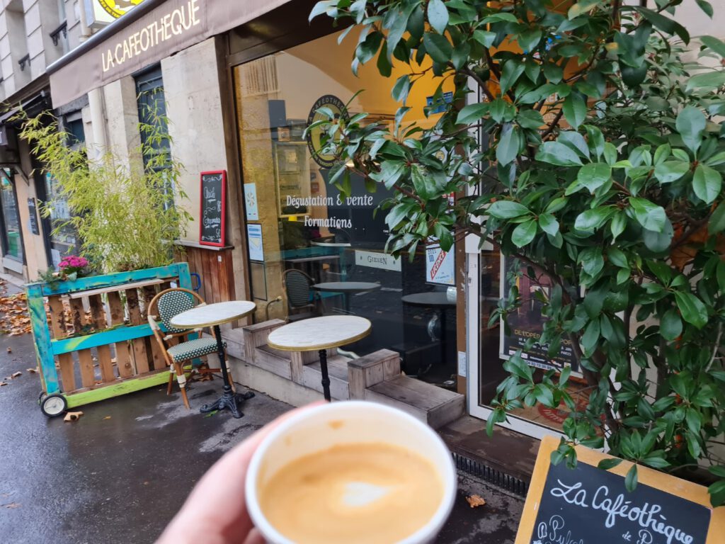 Koffie to go bij La Cafeotheque