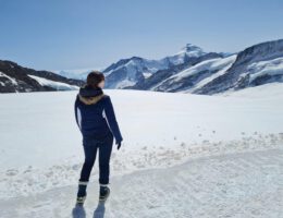 Skigebied Zwitserland: bij de Jungfrau Joch