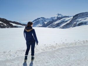 Skigebied Zwitserland: bij de Jungfrau Joch