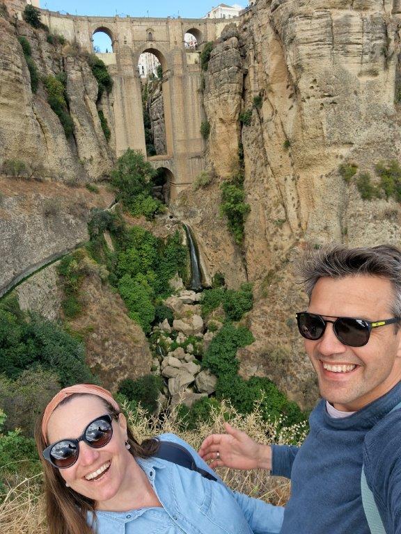 Romantische bestemming in Andalusië Ronda