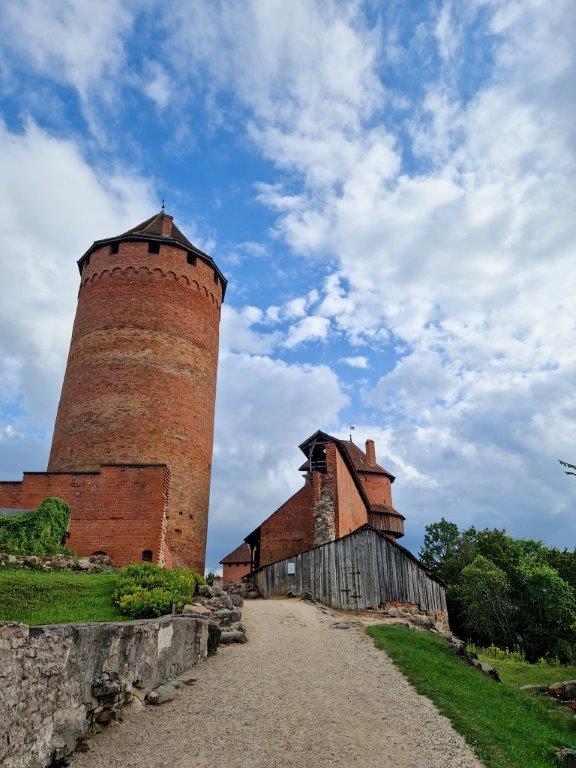 Het kasteel van Turaida in Sigulda Letland
