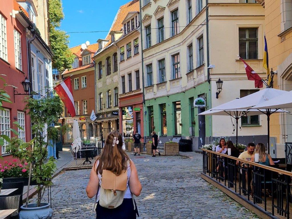 Sfeervolle straatjes als bezienswaardigheid in Riga