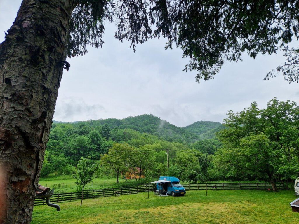 Camping Asin in Servië vlakbij Golubac