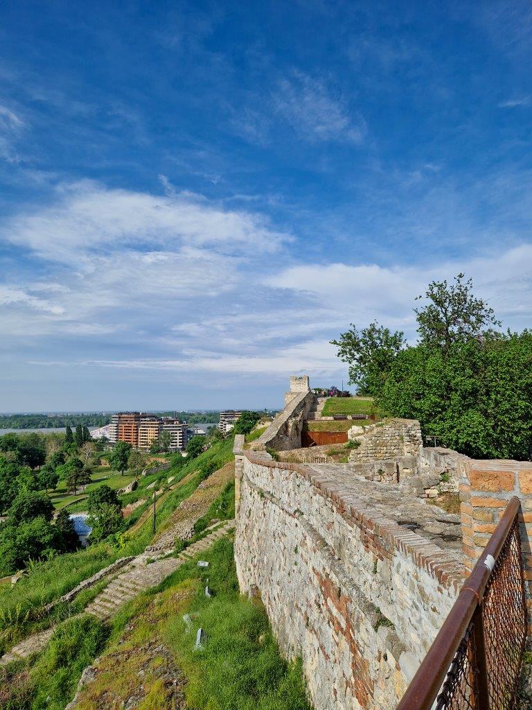 Fort van Belgrado hoofdstad van Servië