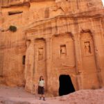Hikes in Jordanië High Place of Sacrifice naar Qasr al Bint Petra