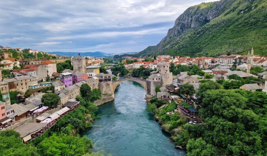 Brug van Mostar één van de highlights van Bosnië