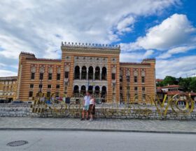 Reis voor stellen naar Sarajevo Bosnië