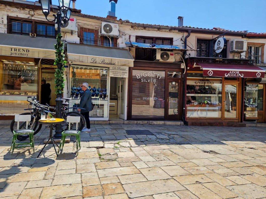 Caffee Molla in de oude Ottomaanse bazaar van Skopje