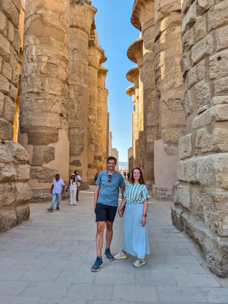 Karnak tempel in Luxor Egypte