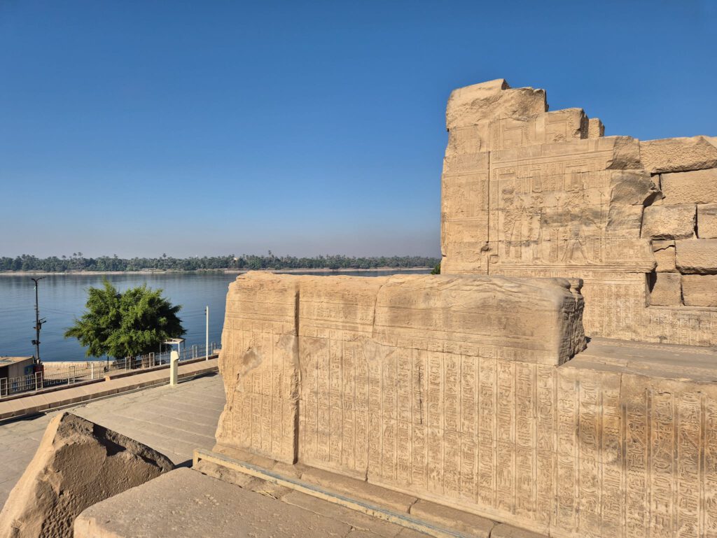 Krokodillentempel of Kom Ombo tijdens een rondreis door Egypte