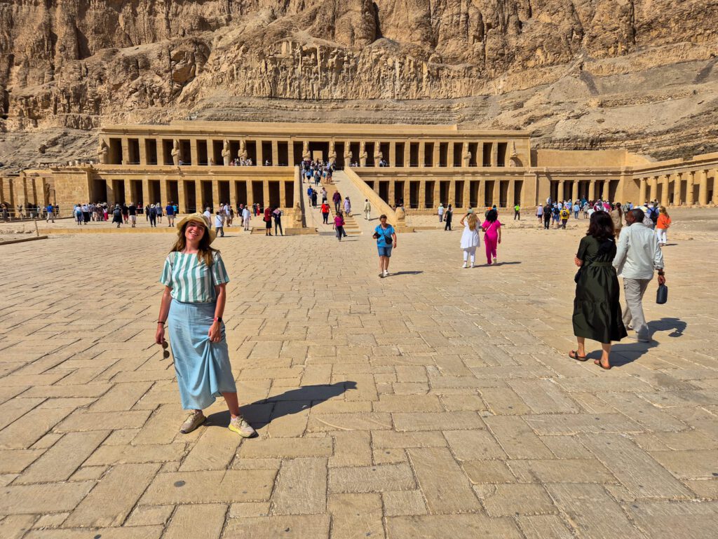 de tempel van Hatsepsoet in Luxor tijdens een rondreis